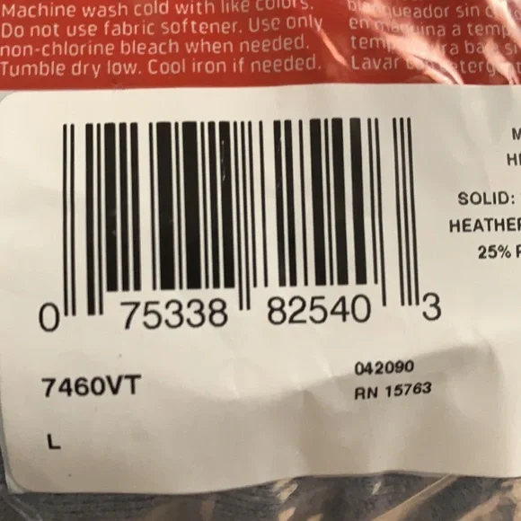 Hanes Men's Boxers pack of 2 tagless boxer briefs size large brand new unopened - Picture 9 of 9